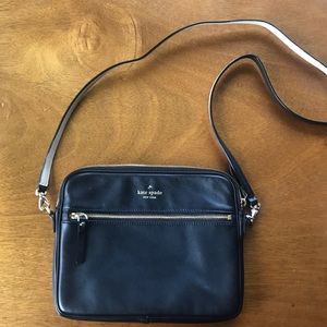 Kate spade  black leather crossbody